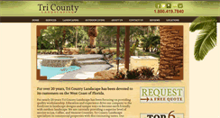 Desktop Screenshot of mytricountylandscape.com